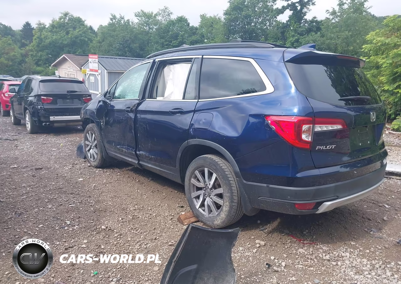 2019 Honda Pilot Ex VIN:5FNYF6H35KB072397 - 3