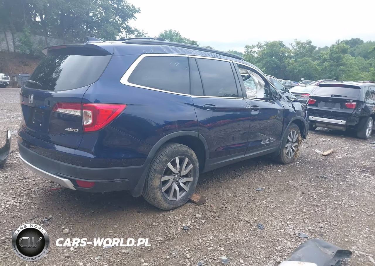 2019 Honda Pilot Ex VIN:5FNYF6H35KB072397 - 4