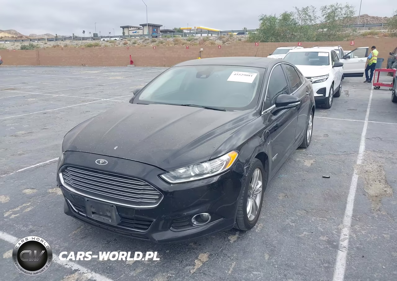 2016 Ford Fusion Titanium Phev VIN:3FA6P0SU4GR157049 - 2