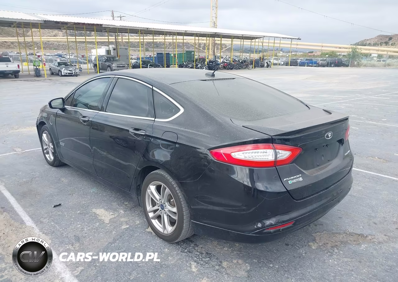 2016 Ford Fusion Titanium Phev VIN:3FA6P0SU4GR157049 - 3