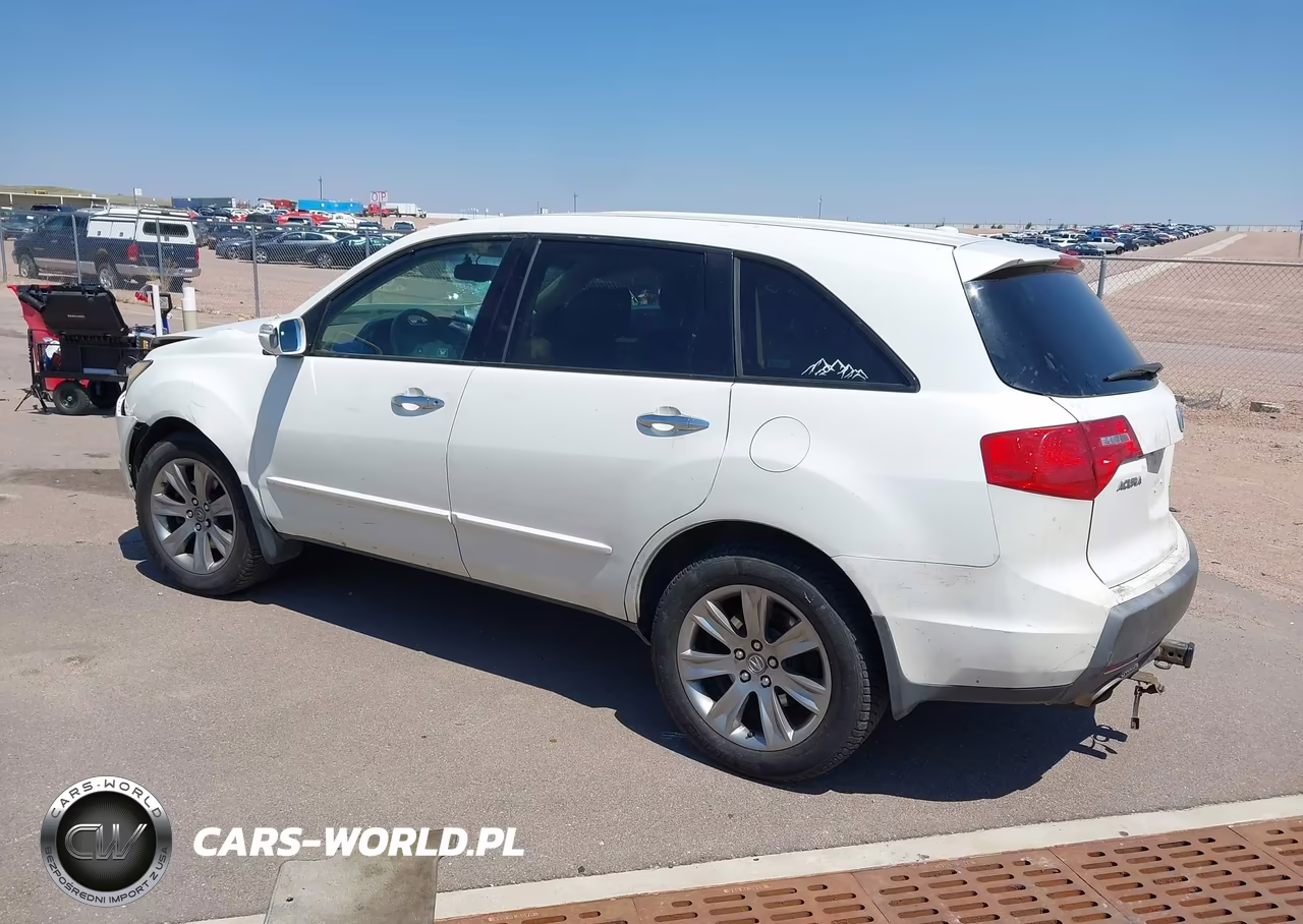 2008 Acura Mdx Technology Package VIN:2HNYD28438H551857 - 3