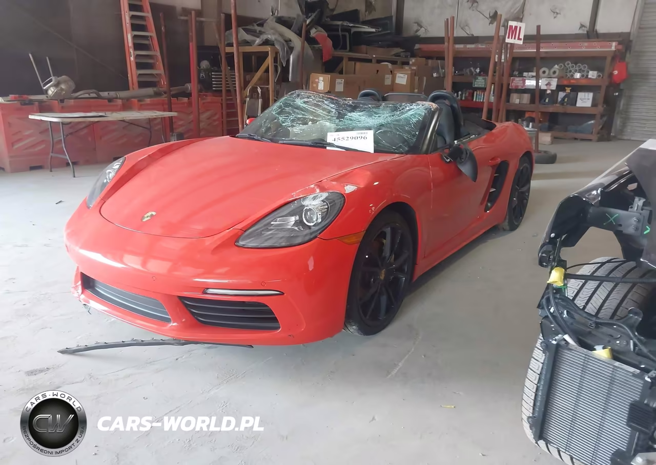 2017 Porsche 718 Boxster VIN:WP0CA2A81HS222217 - 2