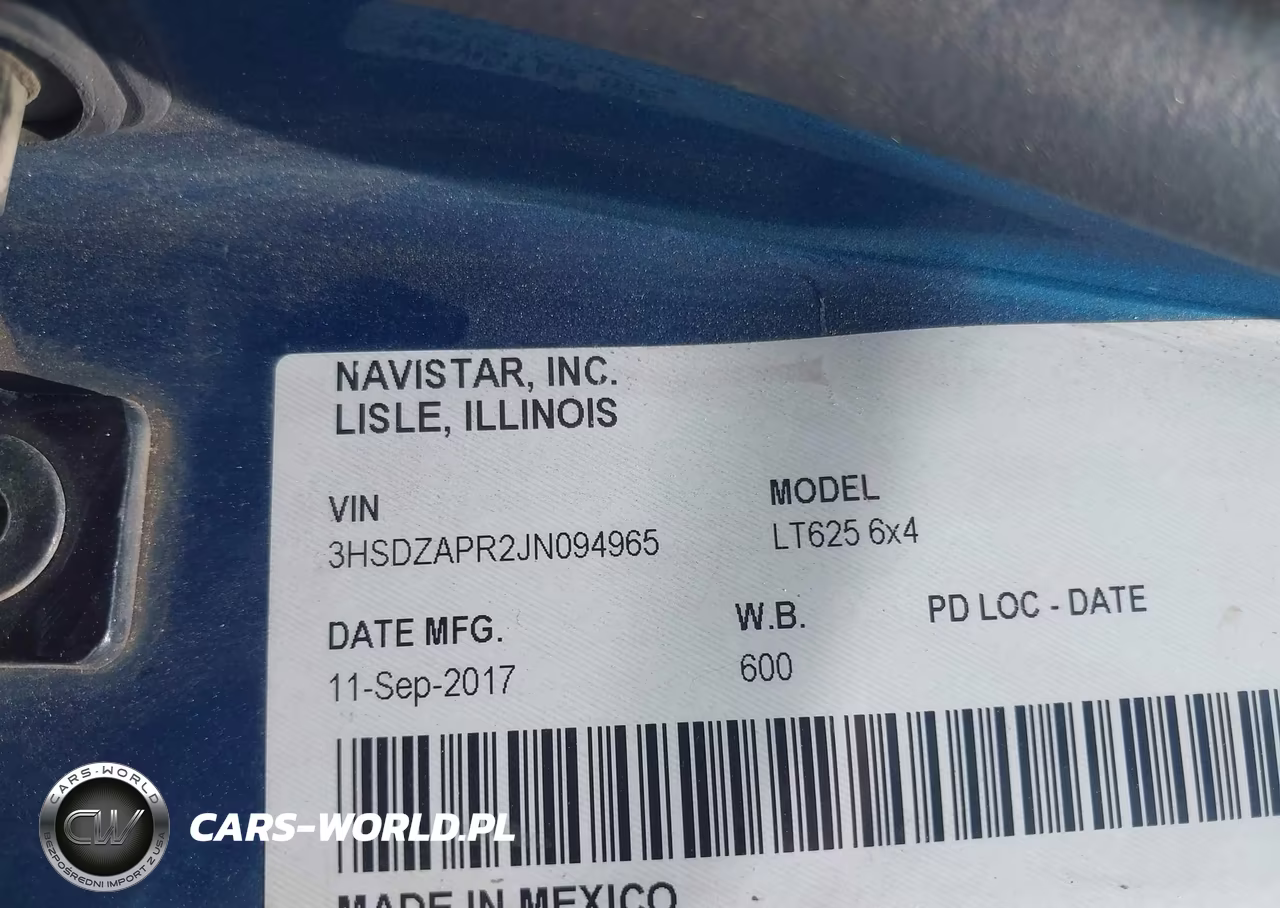 2018 International Lt VIN:3HSDZAPR2JN094965 - 8