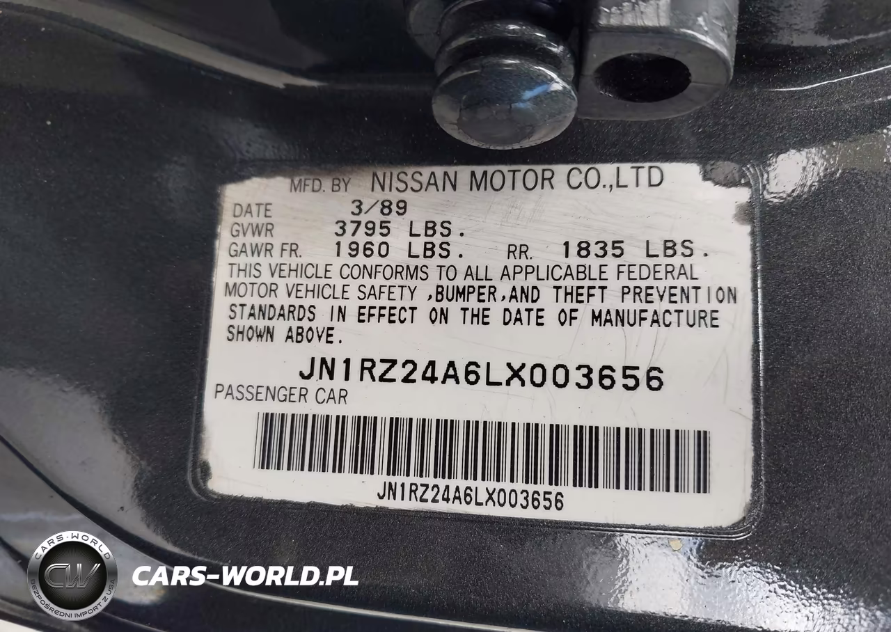 1990 Nissan 300Zx VIN:JN1RZ24A6LX003656 - 9