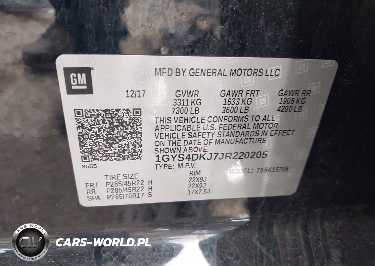 2018 Cadillac Escalade Platinum VIN:1GYS4DKJ7JR220205 - 9