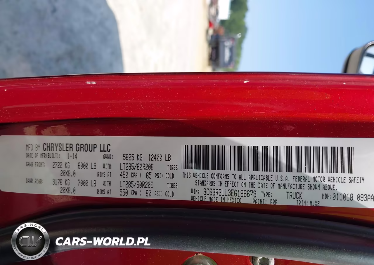 2014 Ram 3500 Slt VIN:3C63R3LL3EG196679 - 9