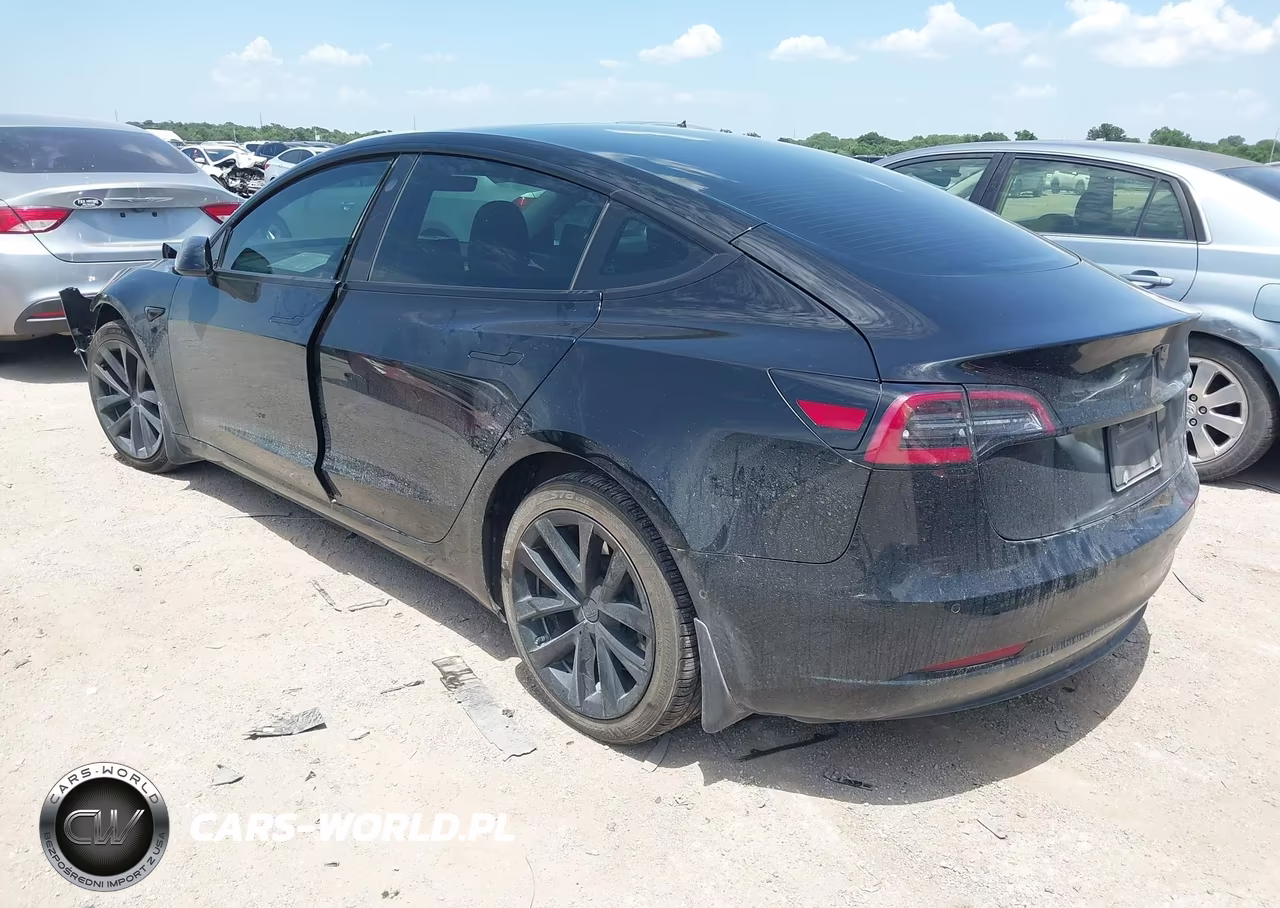 2021 Tesla Model 3 Standard Range Plus Rear-Wheel Drive VIN:5YJ3E1EA5MF922275 - 3
