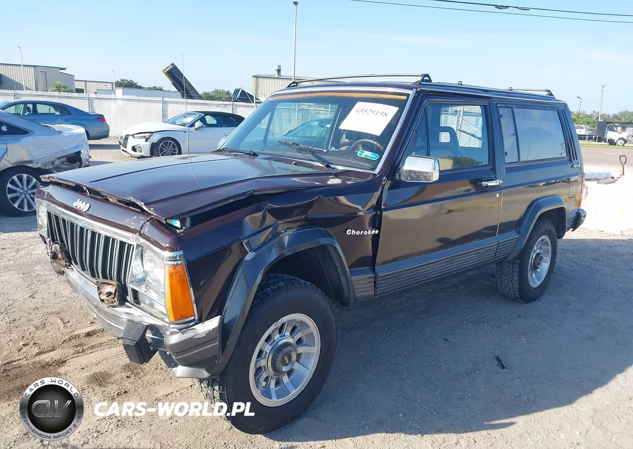 1989 Jeep Cherokee Laredo VIN:1J4FJ57LXKL596668 - 2