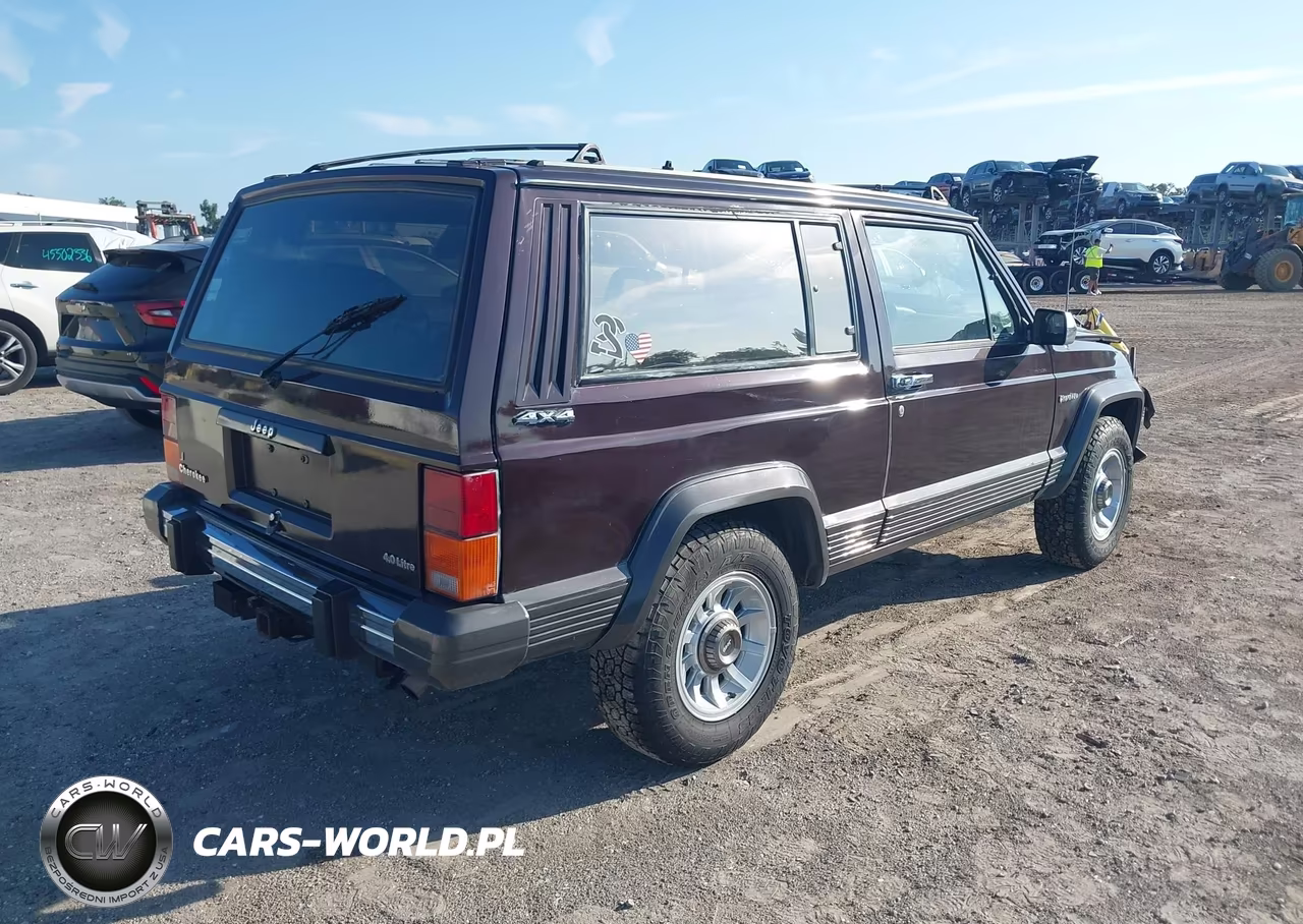 1989 Jeep Cherokee Laredo VIN:1J4FJ57LXKL596668 - 4