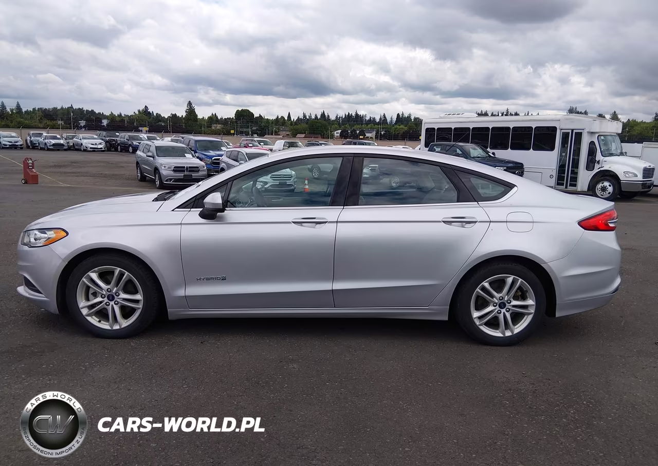 2018 Ford Fusion Hybrid S VIN:3FA6P0UU4JR141891 - 14