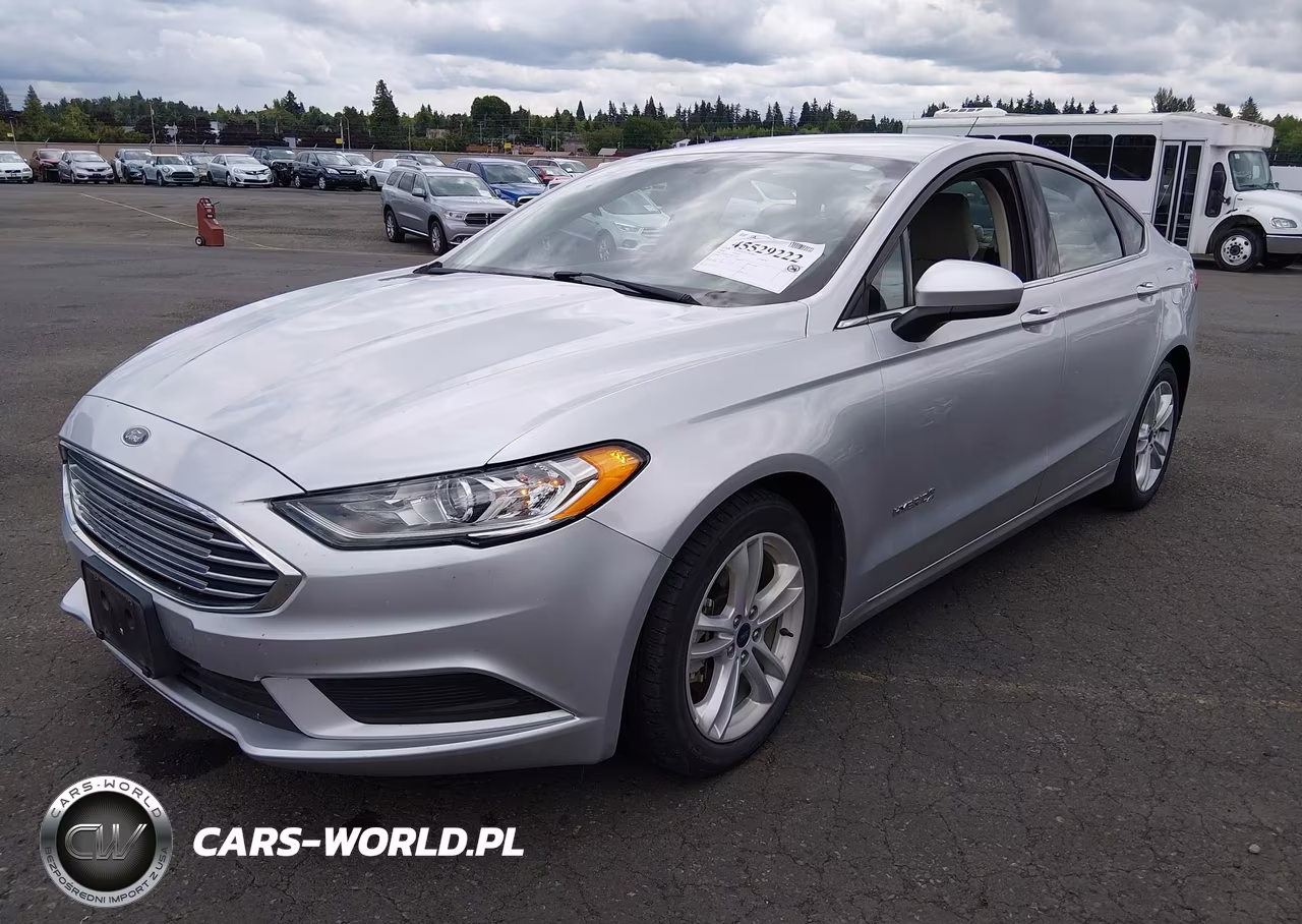 2018 Ford Fusion Hybrid S VIN:3FA6P0UU4JR141891 - 2