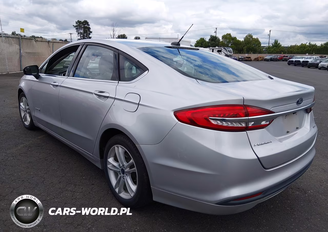 2018 Ford Fusion Hybrid S VIN:3FA6P0UU4JR141891 - 3