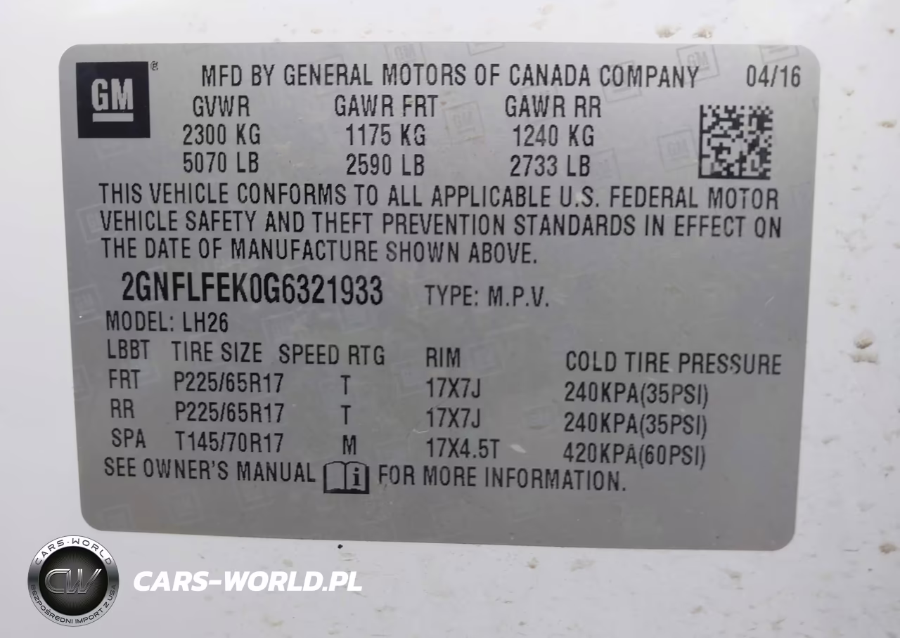 2016 Chevrolet Equinox Lt VIN:2GNFLFEK0G6321933 - 9