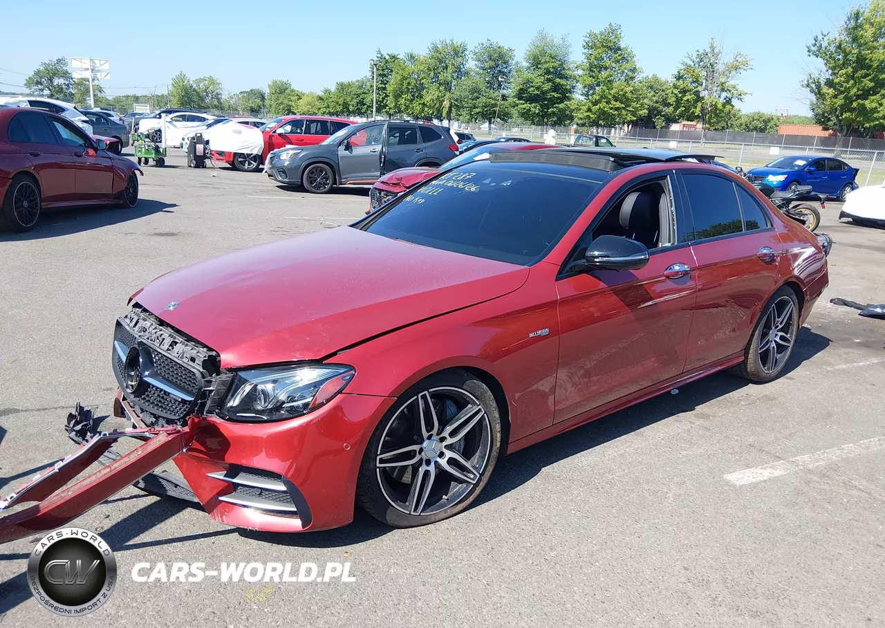 2018 Mercedes-Benz Amg E 43 4Matic VIN:WDDZF6EB6JA490111 - 2