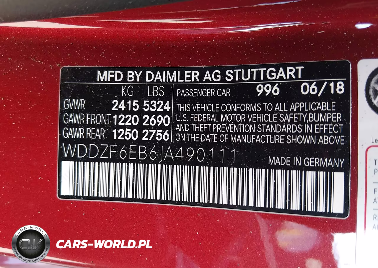 2018 Mercedes-Benz Amg E 43 4Matic VIN:WDDZF6EB6JA490111 - 9