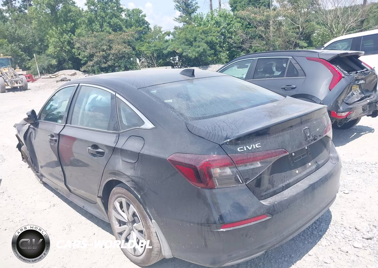 2026 Honda Civic Lx VIN:2HGFE2F27TH560616 - 3