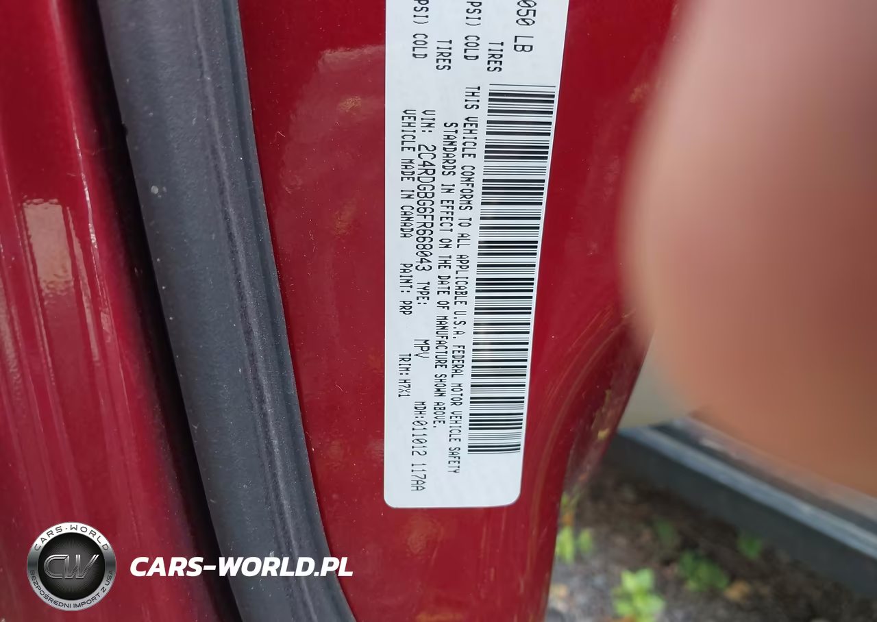 2015 Dodge Grand Caravan American Value Pkg VIN:2C4RDGBG6FR668043 - 9
