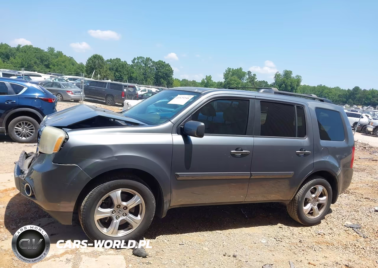 2013 Honda Pilot Ex-L VIN:5FNYF3H52DB017067 - 14