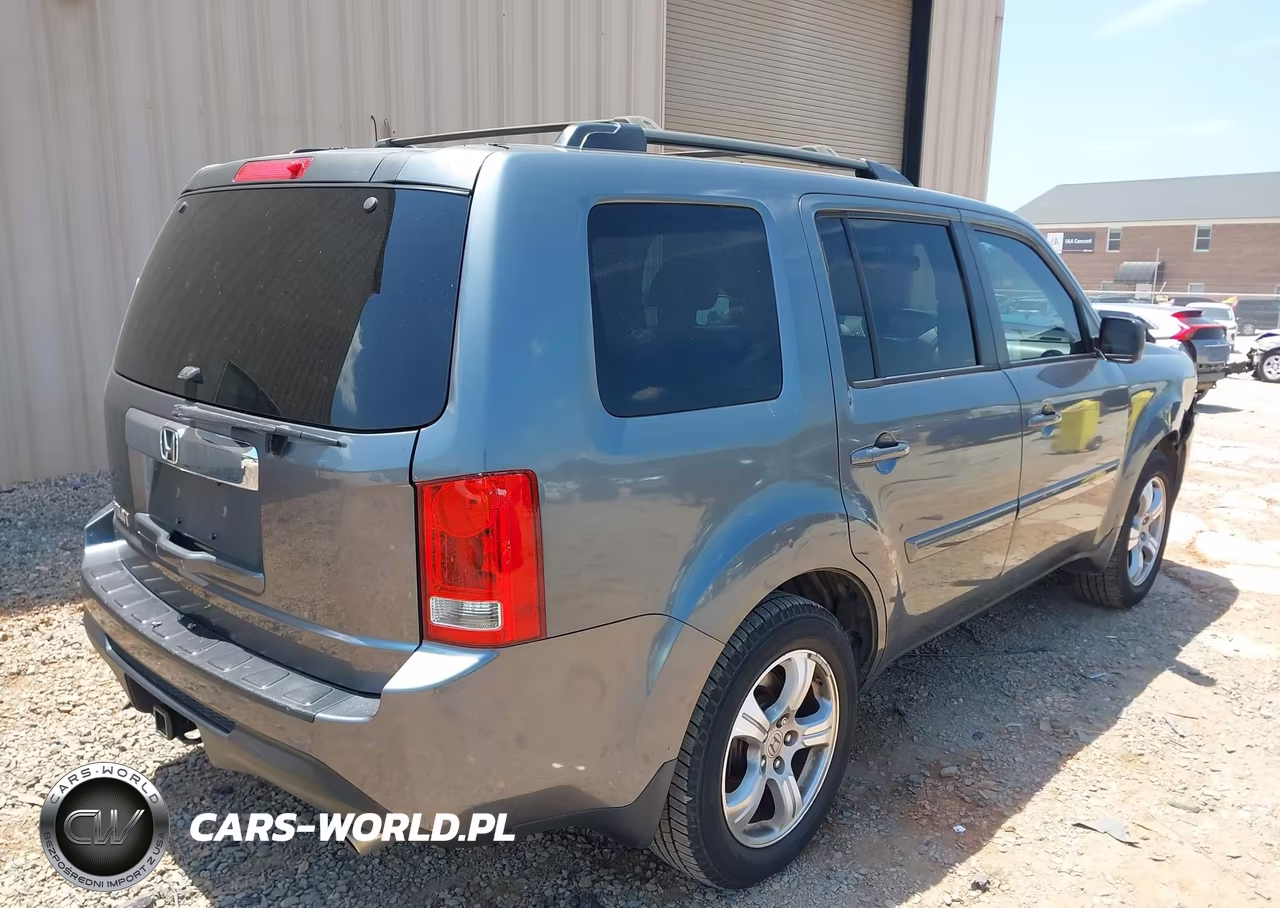 2013 Honda Pilot Ex-L VIN:5FNYF3H52DB017067 - 4