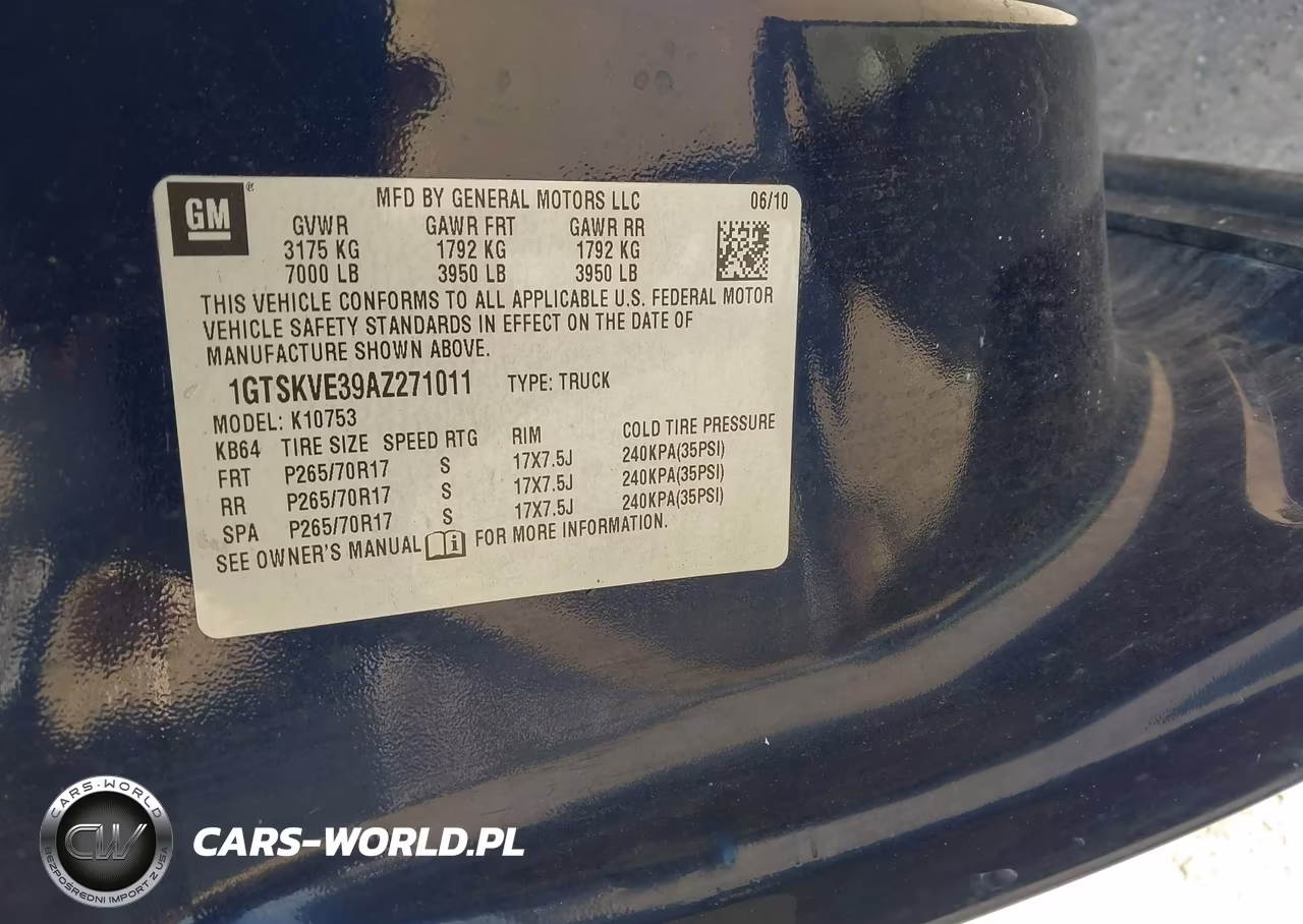 2010 GMC Sierra 1500 Sle VIN:1GTSKVE39AZ271011 - 9