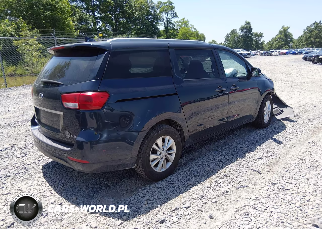 2015 Kia Sedona Lx VIN:KNDMB5C11F6031597 - 4