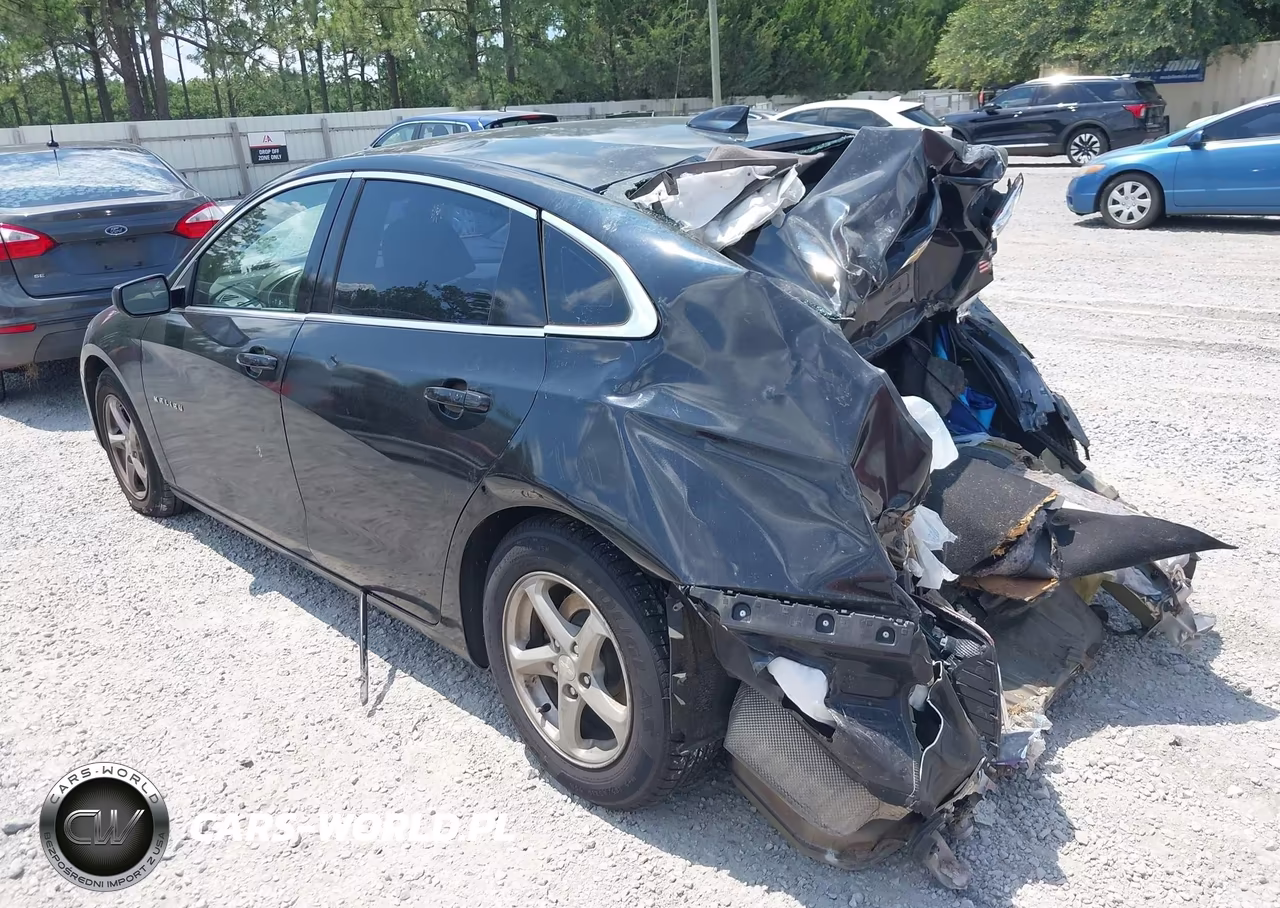 2016 Chevrolet Malibu Ls VIN:1G1ZB5ST5GF280519 - 3