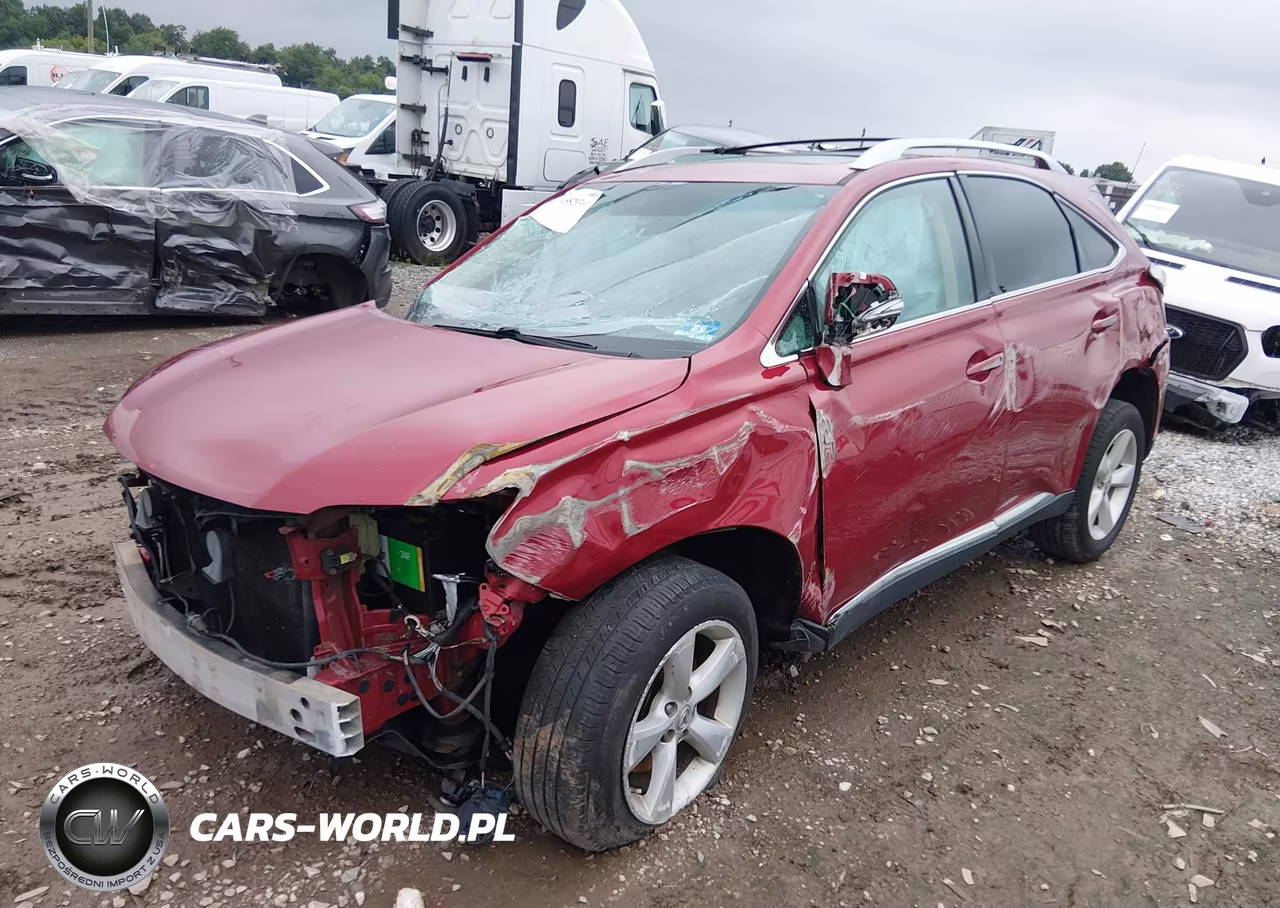 2012 Lexus Rx 350 VIN:2T2BK1BAXCC151643 - 2