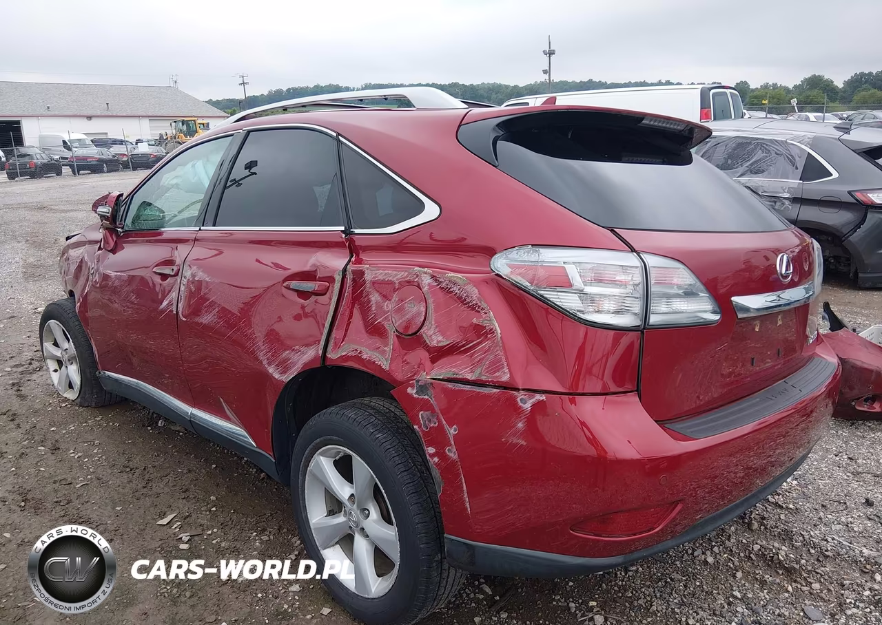 2012 Lexus Rx 350 VIN:2T2BK1BAXCC151643 - 3