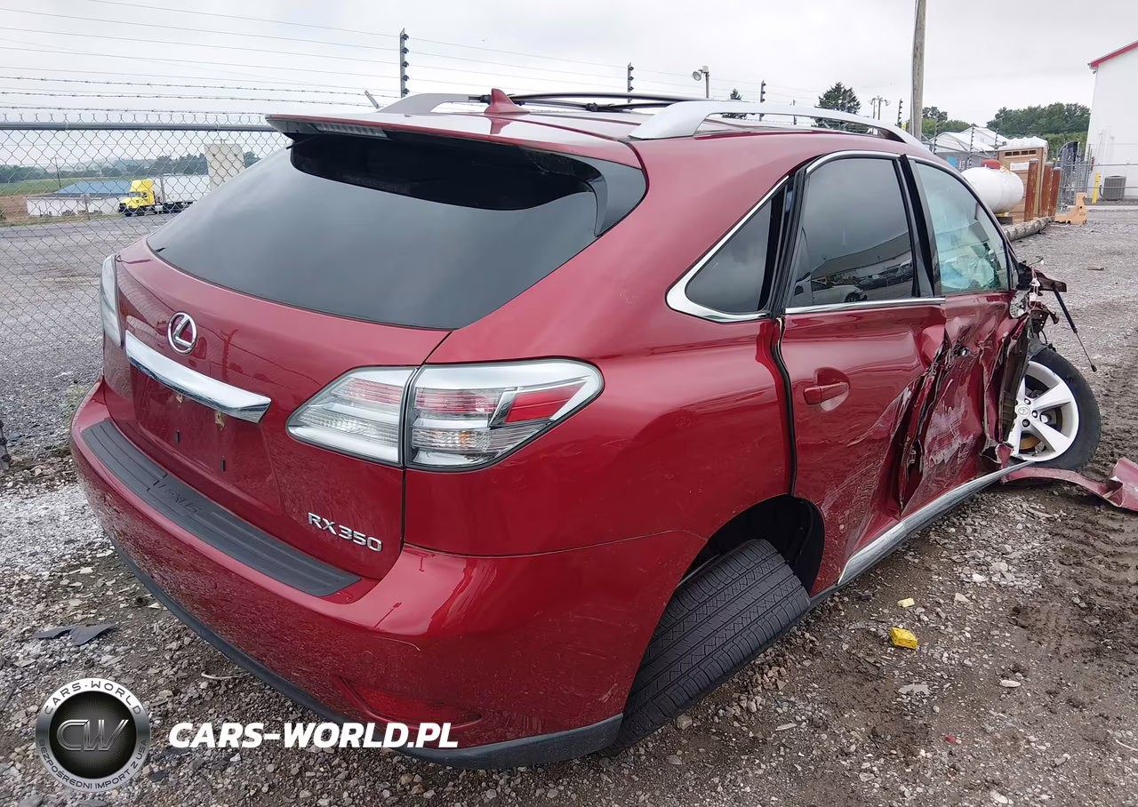 2012 Lexus Rx 350 VIN:2T2BK1BAXCC151643 - 4