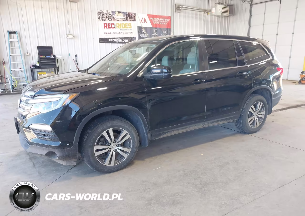 2016 Honda Pilot Ex-L VIN:5FNYF6H53GB015236 - 2