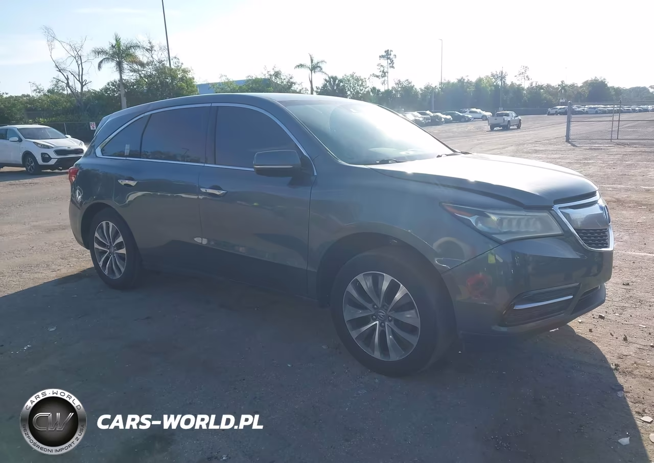 2015 Acura Mdx Technology Package