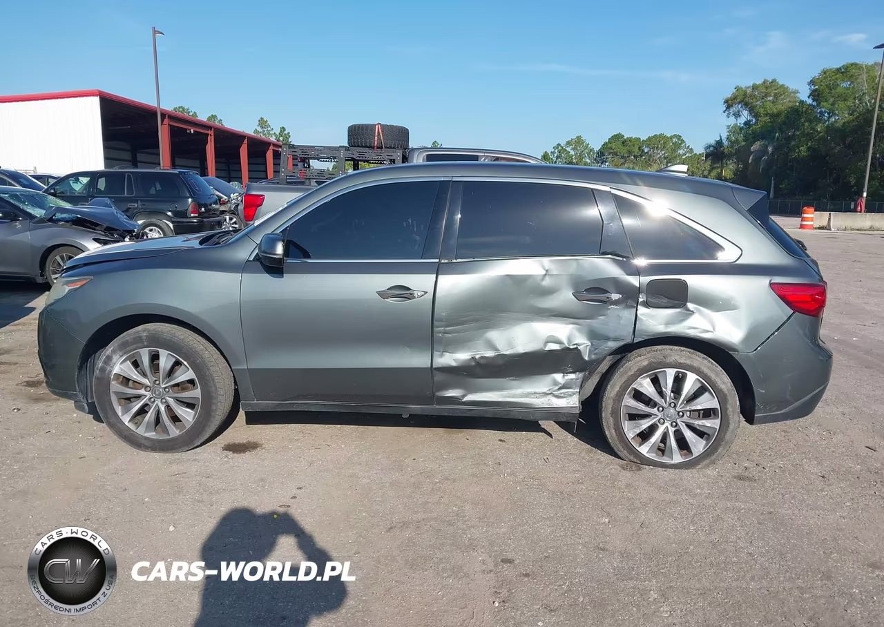 2015 Acura Mdx Technology Package VIN:5FRYD3H49FB005111 - 14