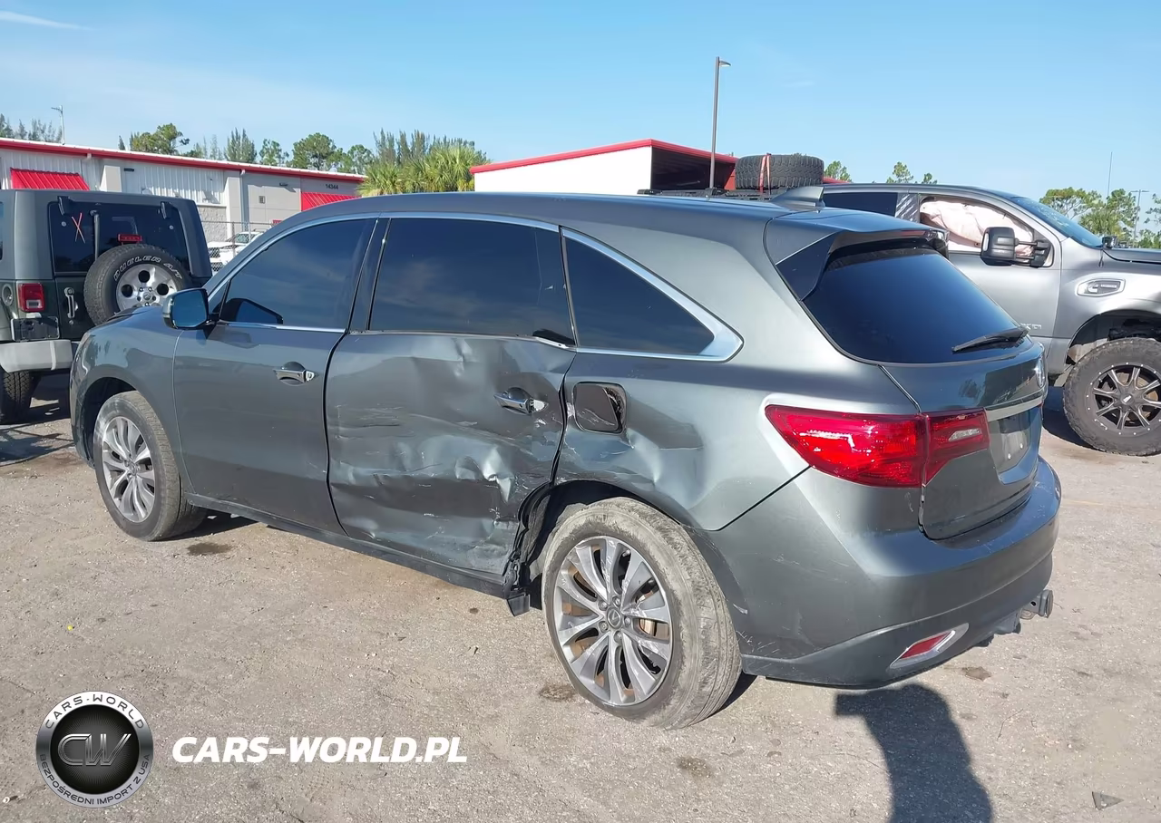 2015 Acura Mdx Technology Package VIN:5FRYD3H49FB005111 - 3