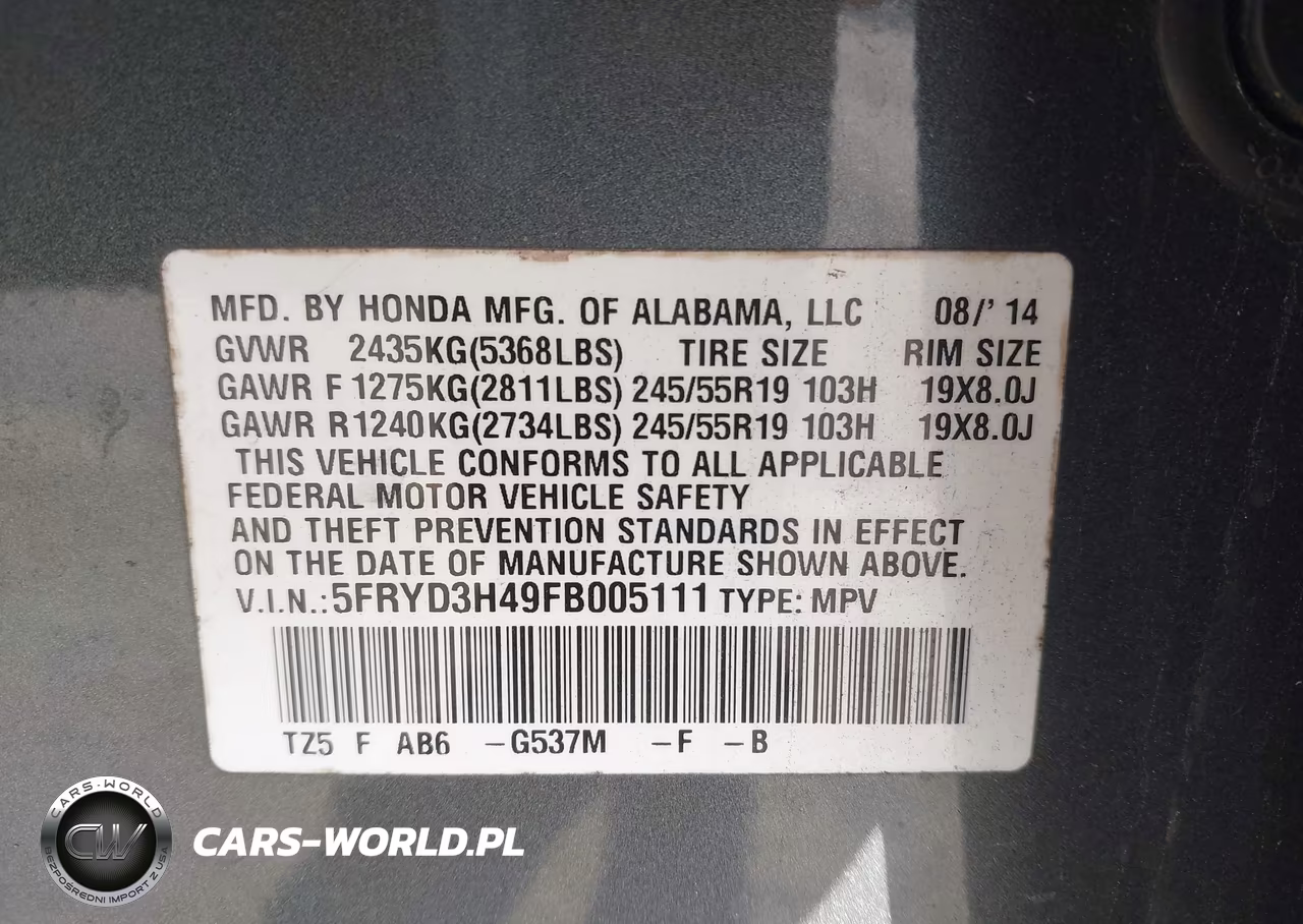 2015 Acura Mdx Technology Package VIN:5FRYD3H49FB005111 - 9