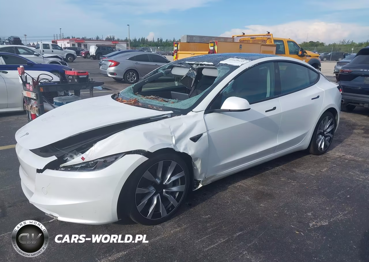 2024 Tesla Model 3 Long Range Dual Motor All-Wheel Drive-Rear-Wheel Drive VIN:5YJ3E1EA4RF762431 - 2