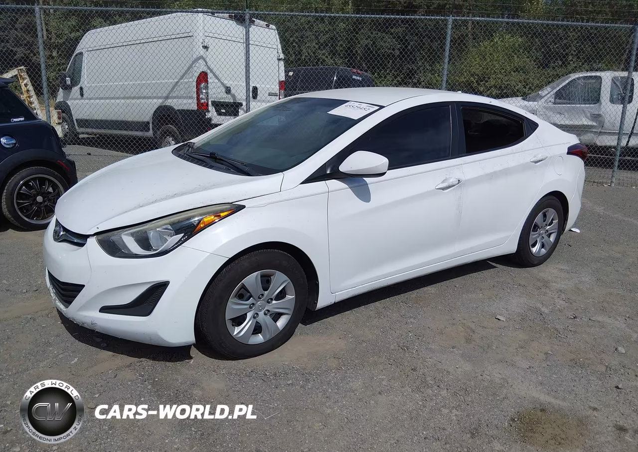 2016 Hyundai Elantra Se VIN:5NPDH4AE9GH765863 - 2