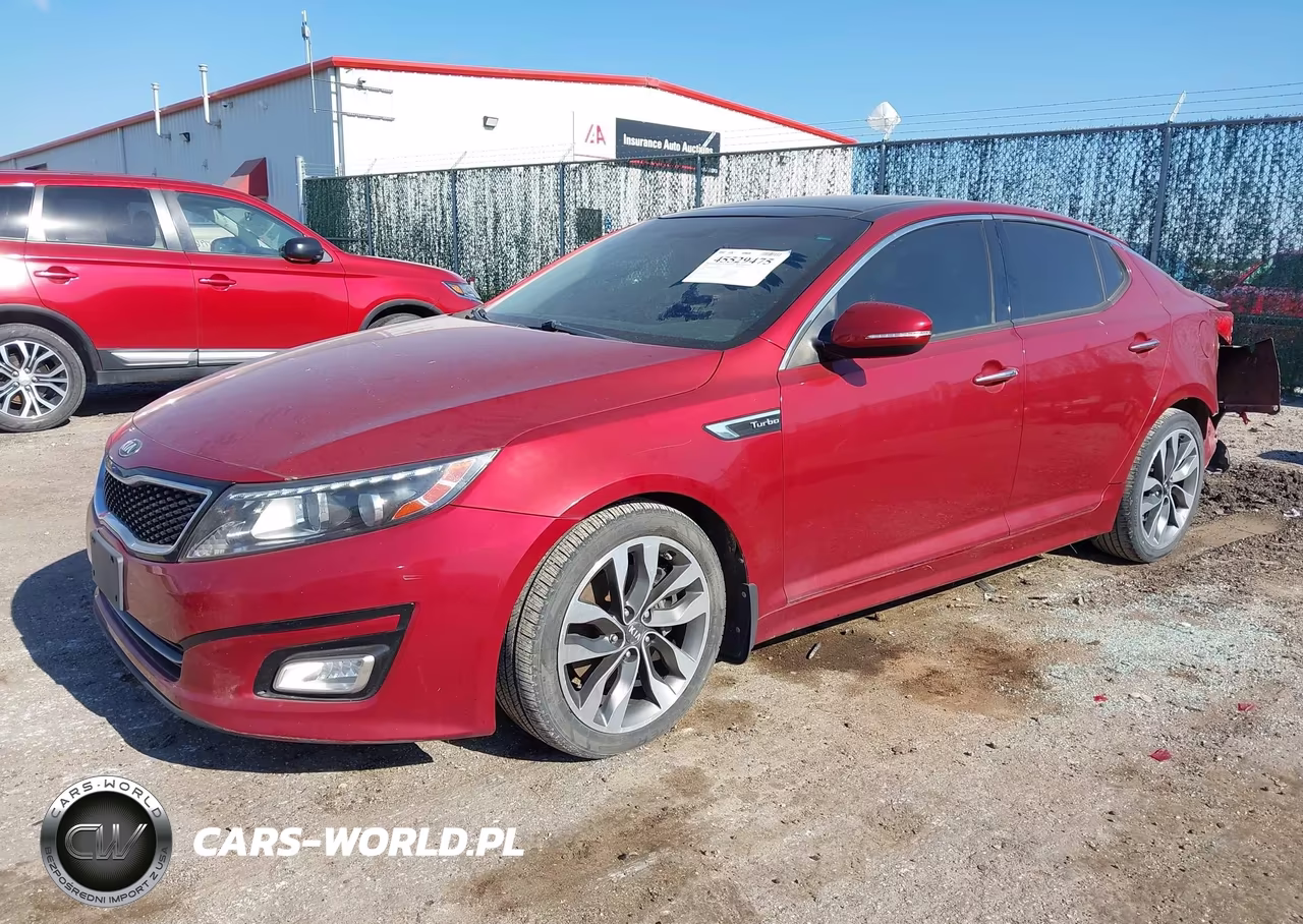 2015 Kia Optima Sx Turbo VIN:5XXGR4A64FG495390 - 2