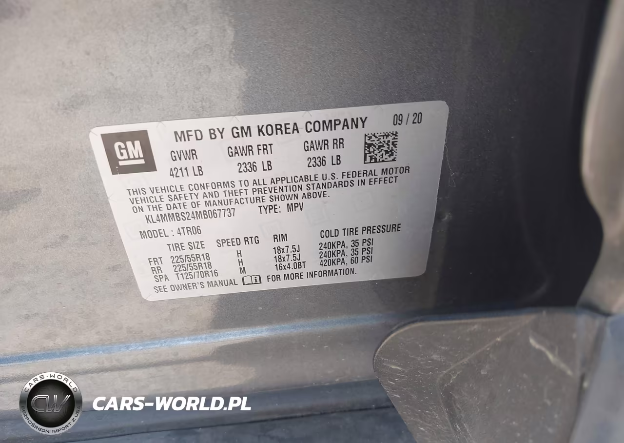 2021 Buick Encore Gx Fwd Preferred VIN:KL4MMBS24MB067737 - 9