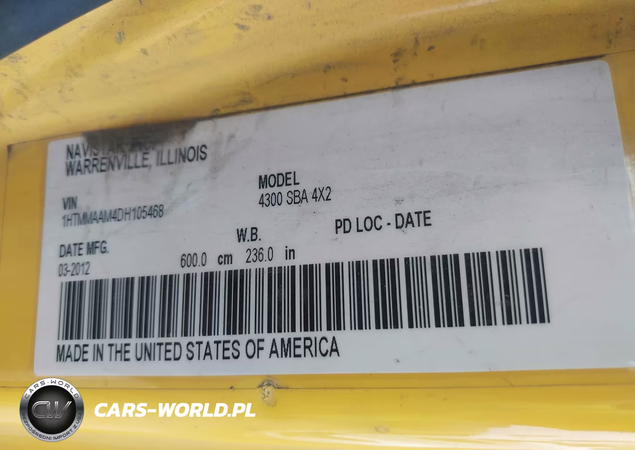 2013 International 4000 4300 VIN:1HTMMAAM4DH105468 - 8