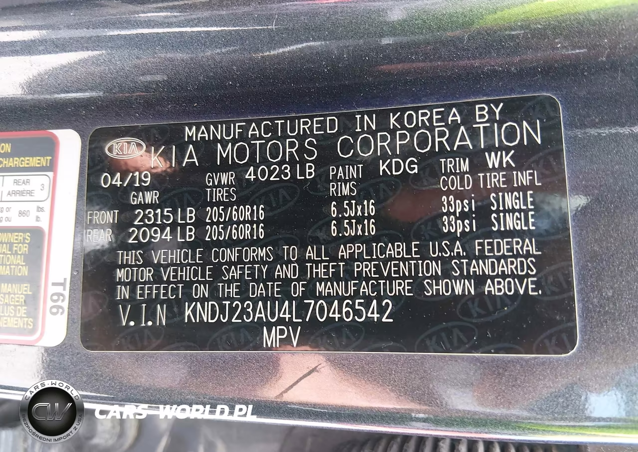 2020 Kia Soul S VIN:KNDJ23AU4L7046542 - 9