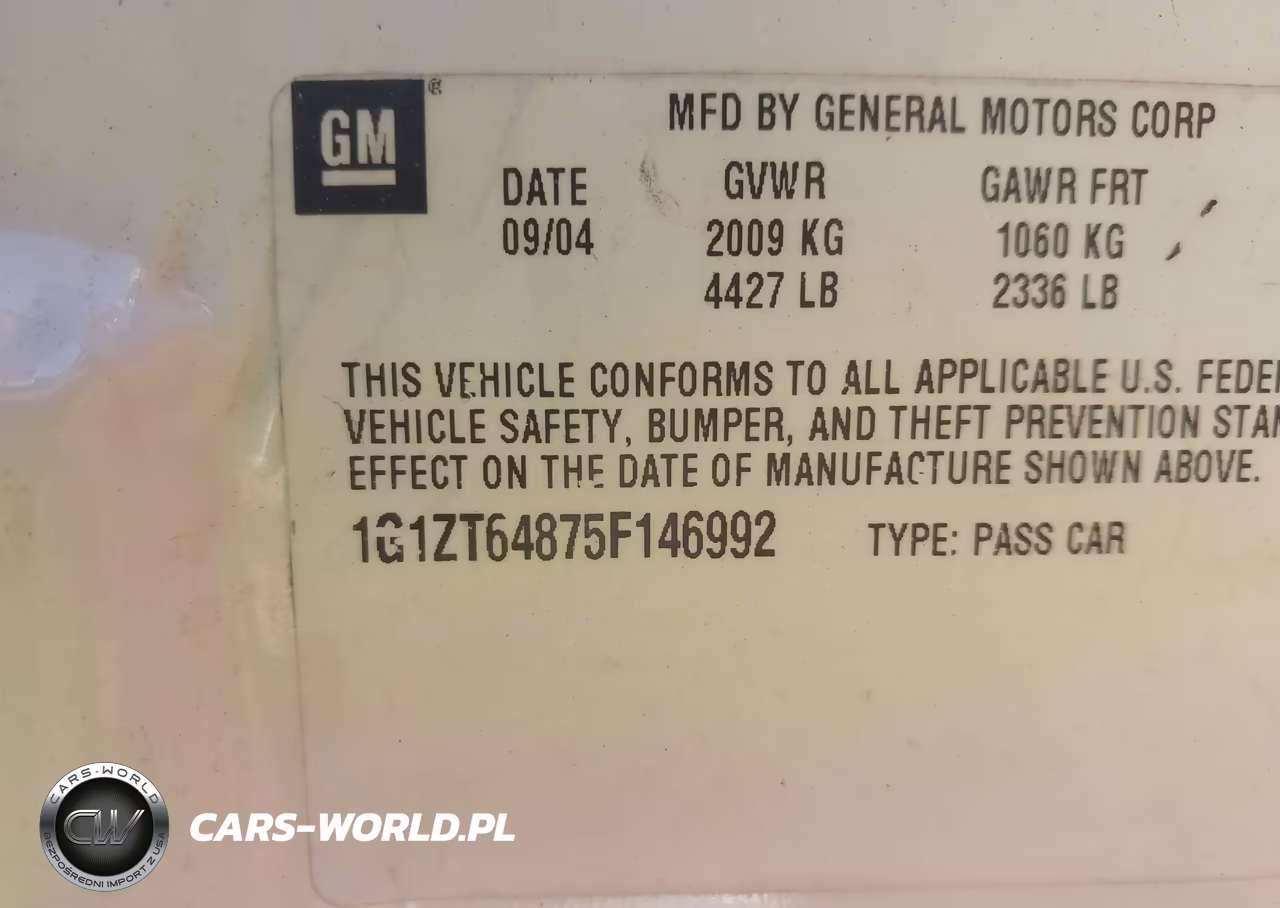 2005 Chevrolet Malibu Maxx Ls VIN:1G1ZT64875F146992 - 9