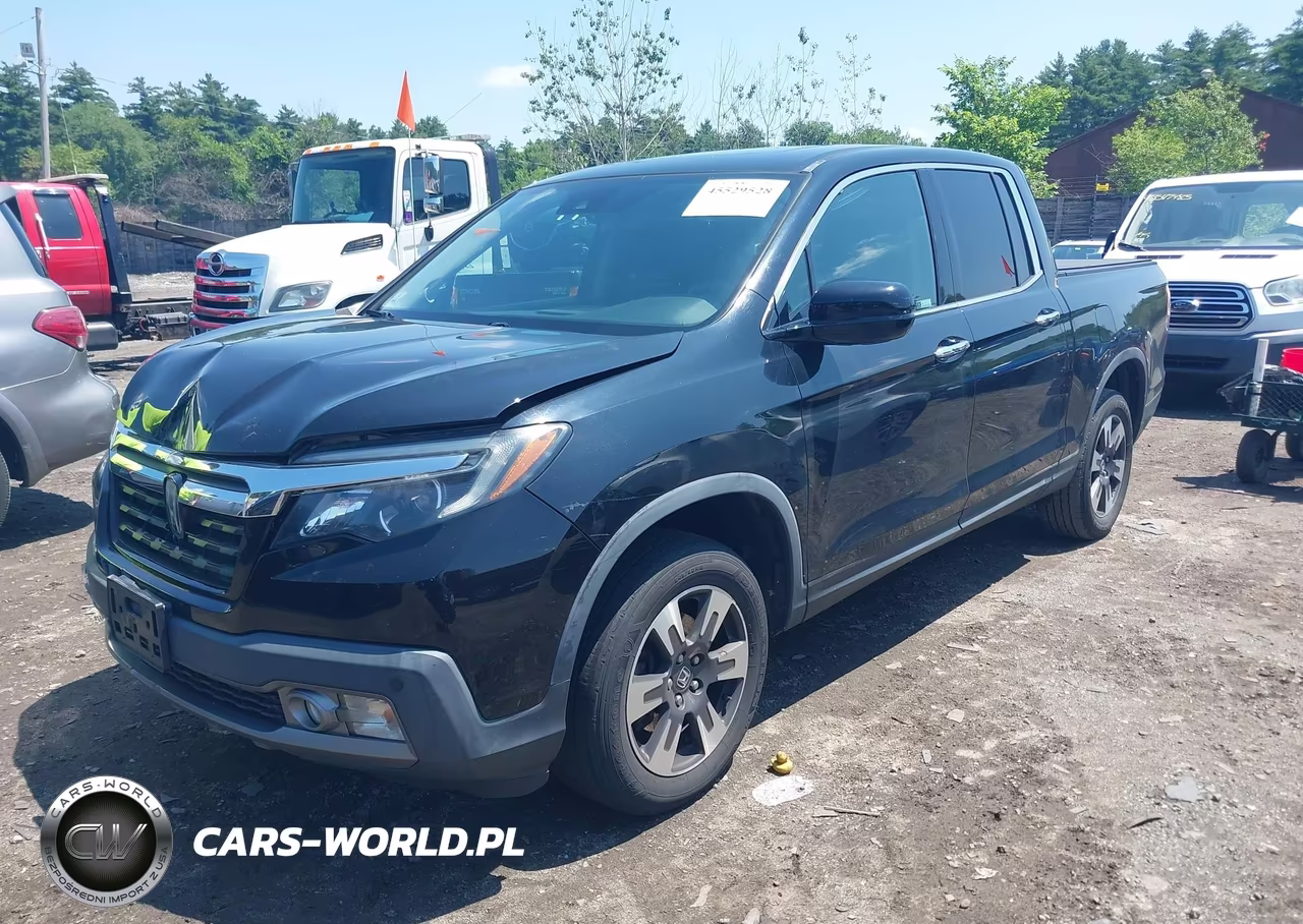 2019 Honda Ridgeline Rtl-E VIN:5FPYK3F71KB037590 - 2
