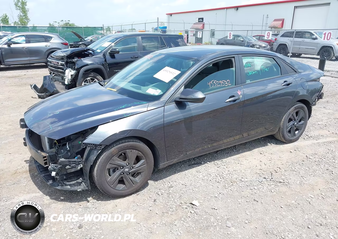 2021 Hyundai Elantra Sel VIN:5NPLM4AG2MH003060 - 2