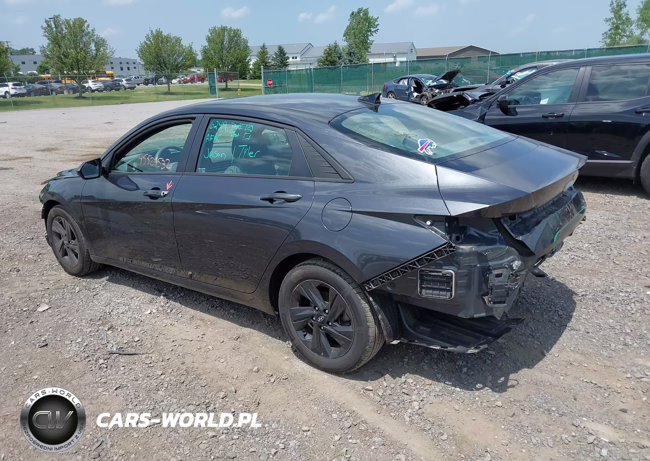 2021 Hyundai Elantra Sel VIN:5NPLM4AG2MH003060 - 3