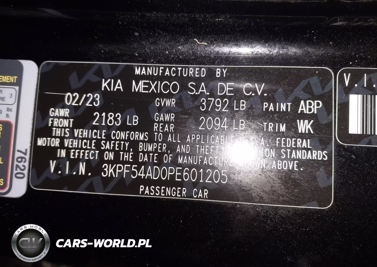 2023 Kia Forte Gt-Line VIN:3KPF54AD0PE601205 - 9