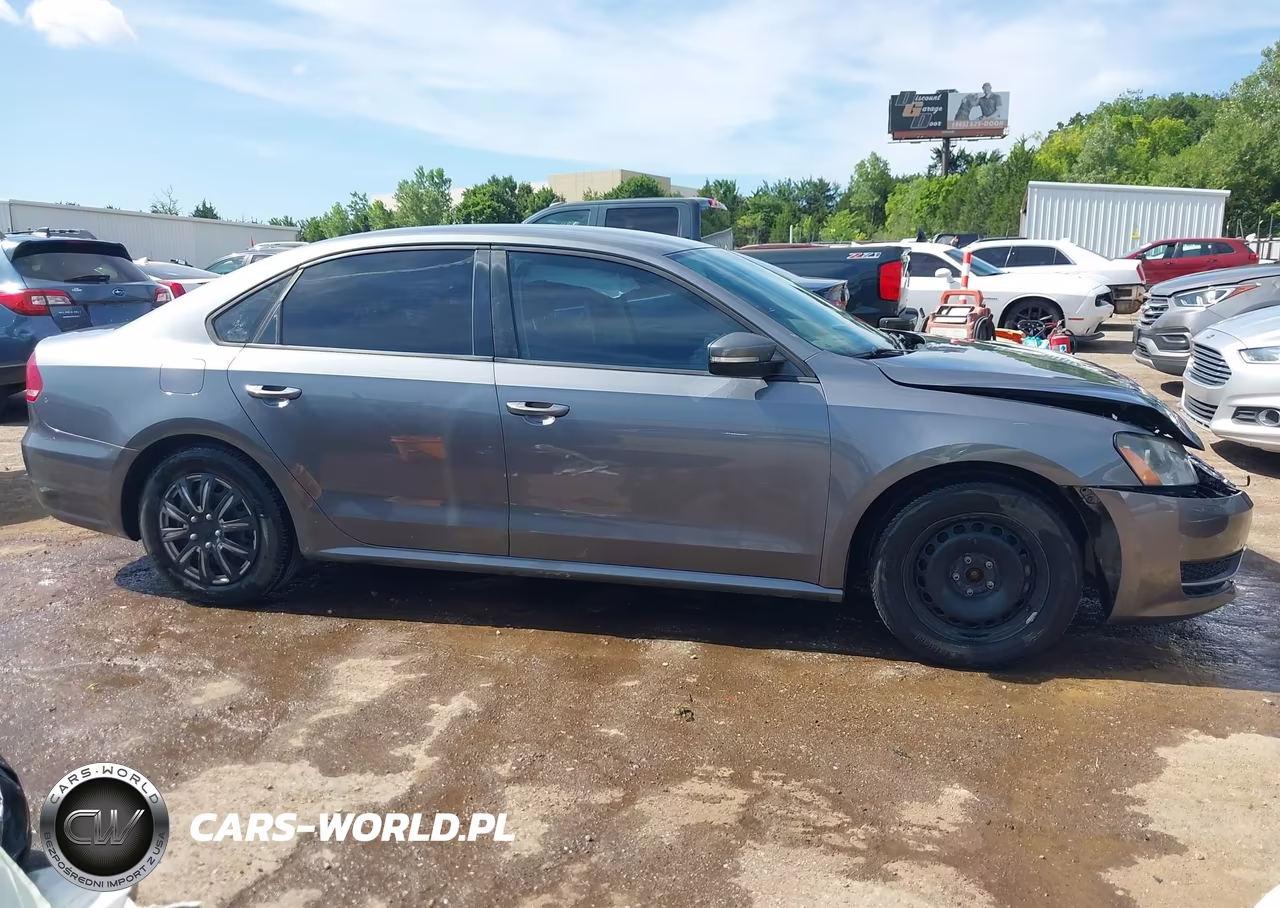 2014 Volkswagen Passat 1.8T S VIN:1VWAT7A35EC076295 - 13