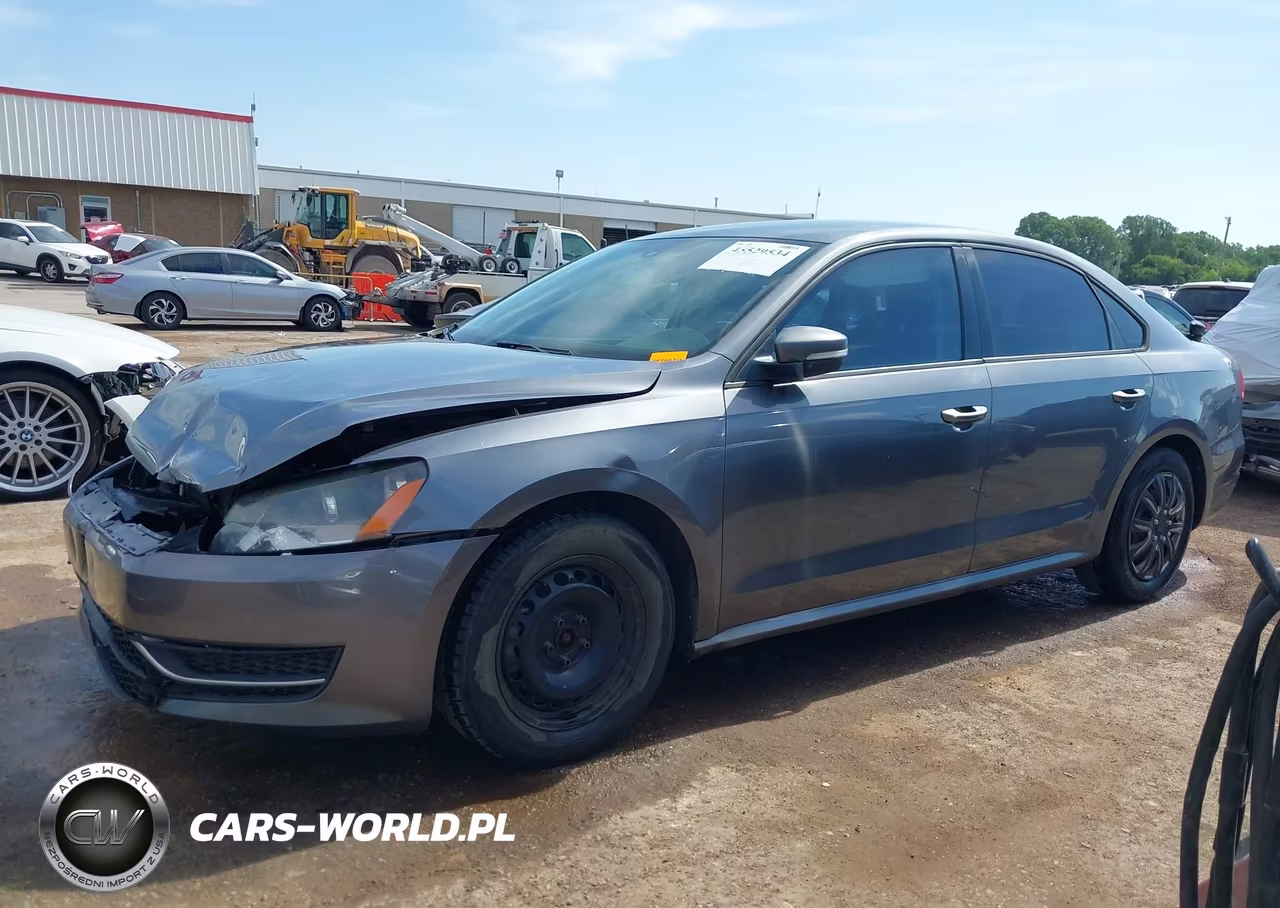 2014 Volkswagen Passat 1.8T S VIN:1VWAT7A35EC076295 - 14
