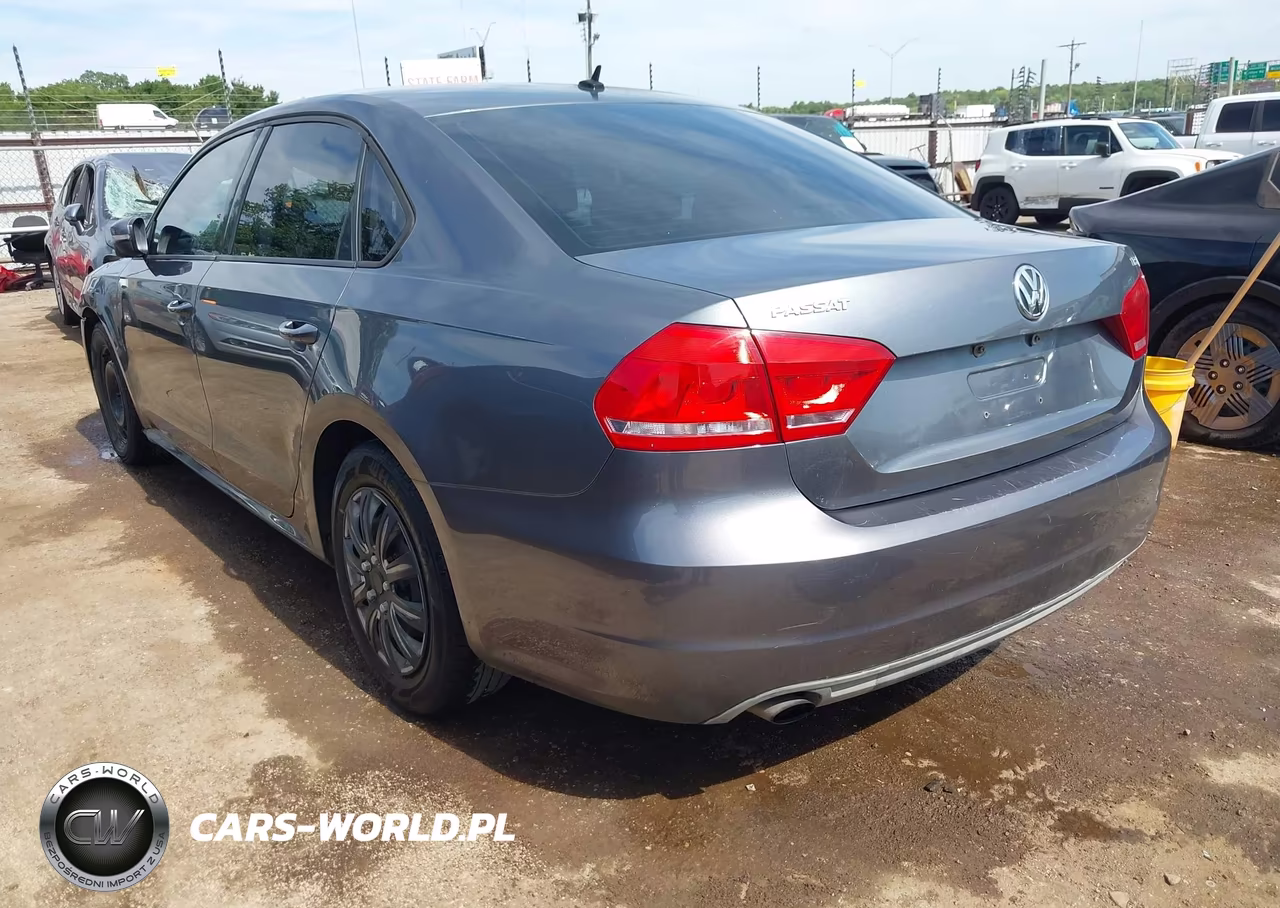 2014 Volkswagen Passat 1.8T S VIN:1VWAT7A35EC076295 - 3