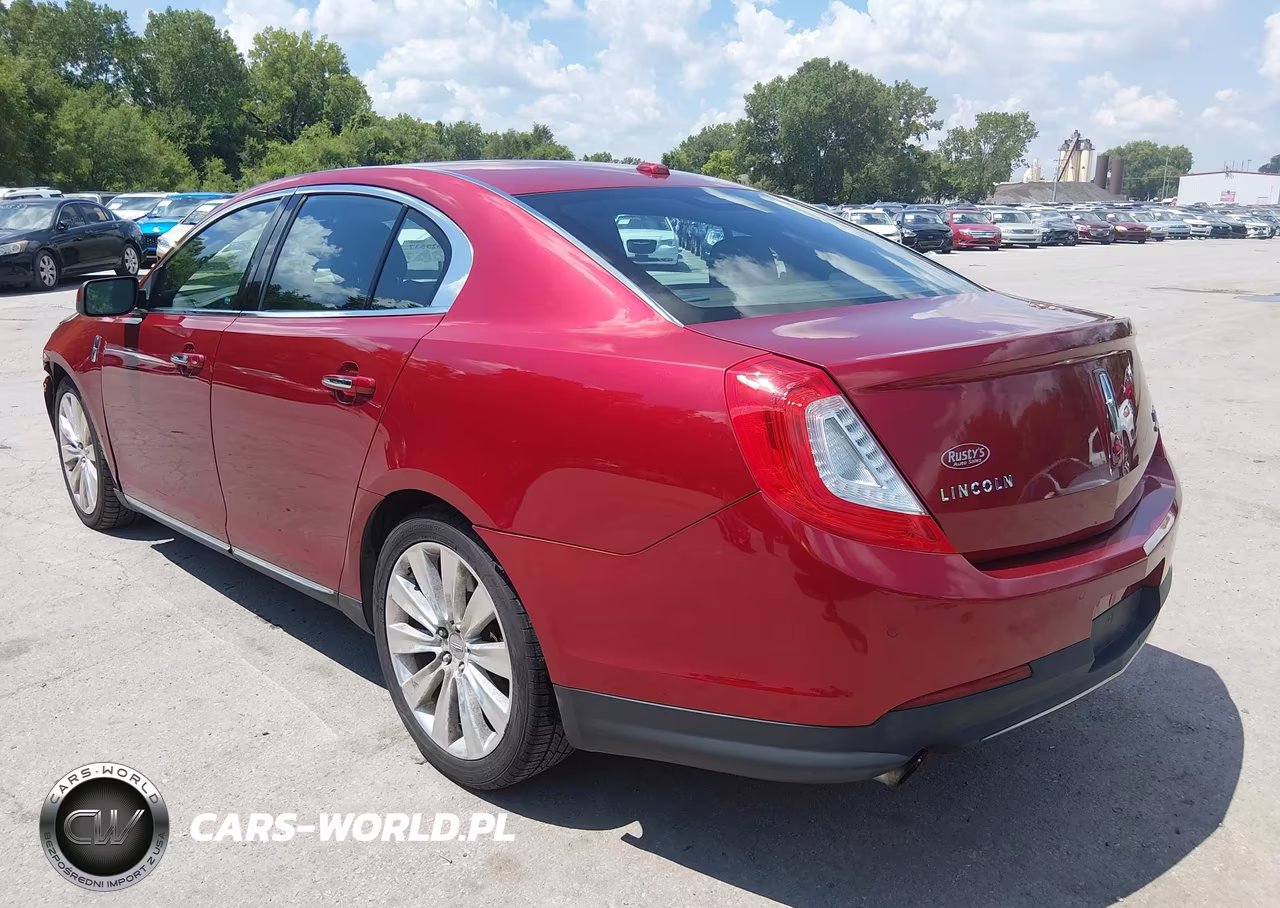 2014 Lincoln Mks Ecoboost VIN:1LNHL9FT4EG606265 - 3