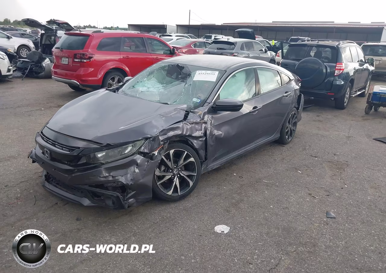 2021 Honda Civic Sport VIN:19XFC2F87ME202096 - 2